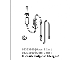 IRRIGATION SET FUR MOTOR KABEL 3.50M 6 ST