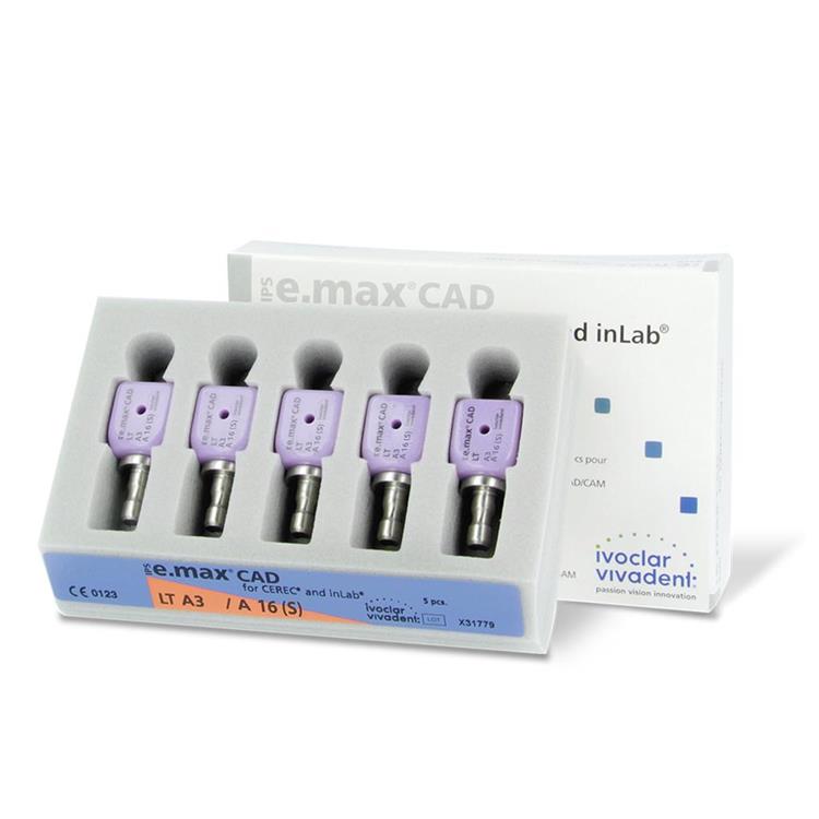 IPS EMAX CAD CEREC/INLAB 5PCS- LT A3 A16 (S)