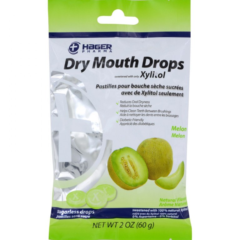 XYLITOL DROPS MELON 60G