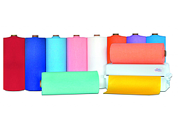 HOUSSES TETIERES ROULEAU BLEU CIEL 27*28CM