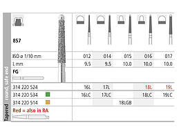 INTENSIV 857 ISO 017 COARSE 19LC