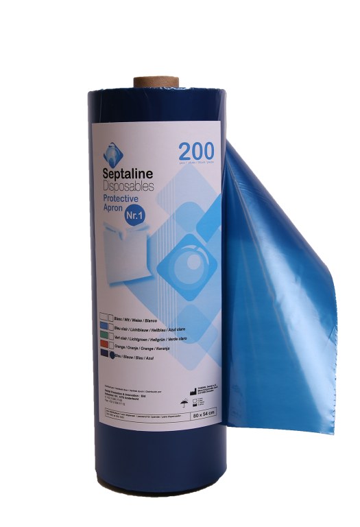 SERVIETTEN PLASTIK 80*54CM DUNKELBLAU 200ST.
