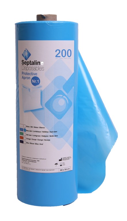 BAVOIR 80X54CM BLEU CLAIR 200PCS.