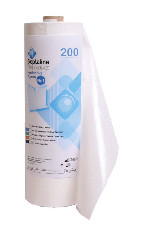 BAVOIR 80X54CM BLANC 200PCS.
