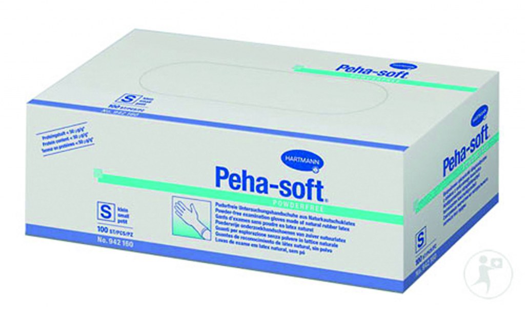 HANDSCHUHE PEHA-SOFT LATEX OHNE PUDER S