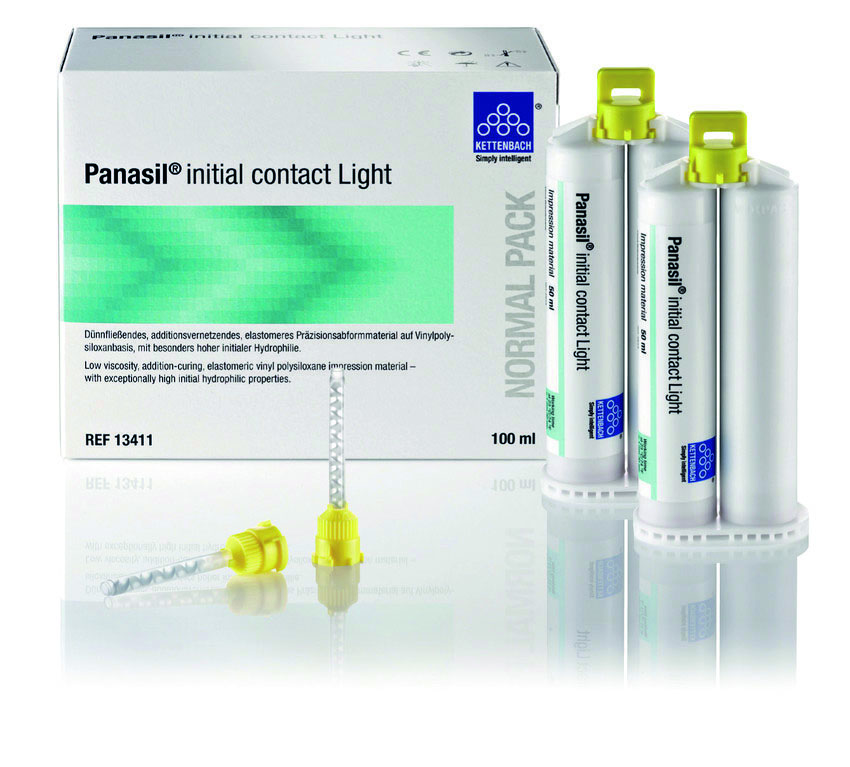 PANASIL INITIAL CONTACT LIGHT 2 X 50ML