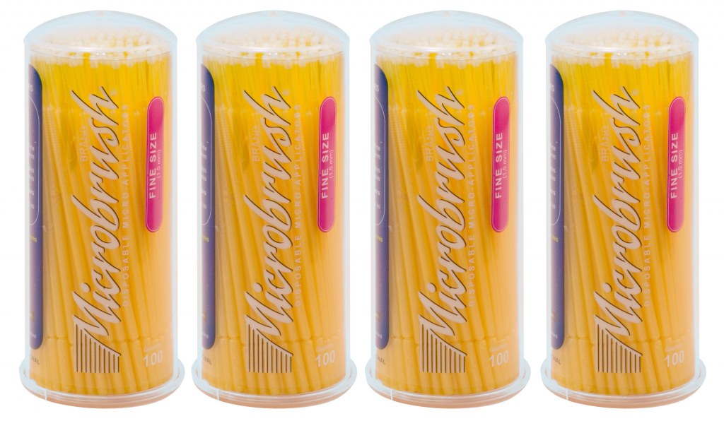 MICROBRUSH TUBE FEIN YELLOW 400 ST