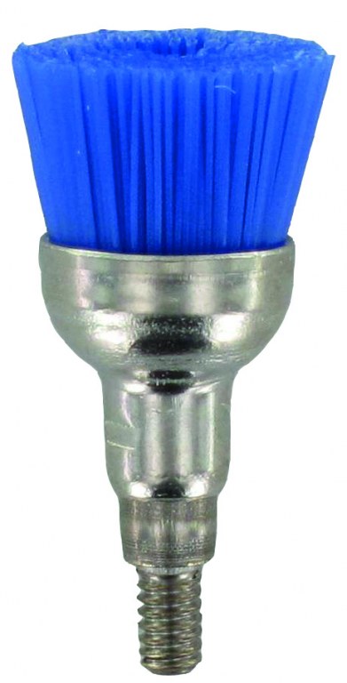 BROSSETTES NYLON HARD(BLUE) SCREW 100PCS