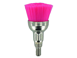 BROSSETTES NYLON SOFT(PINK)SCREW 100PCS