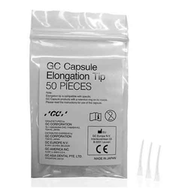 CAPSULE ELONGATION TIPS 50 PCS.