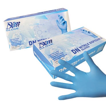 PUDERFREIE MEDIZINISCHE NITRIL-HANDSCHUHE EXTRA LARGE